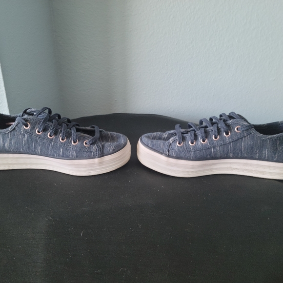 Keds Triple Kick navy sneakers size 8.5 - Picture 5 of 7